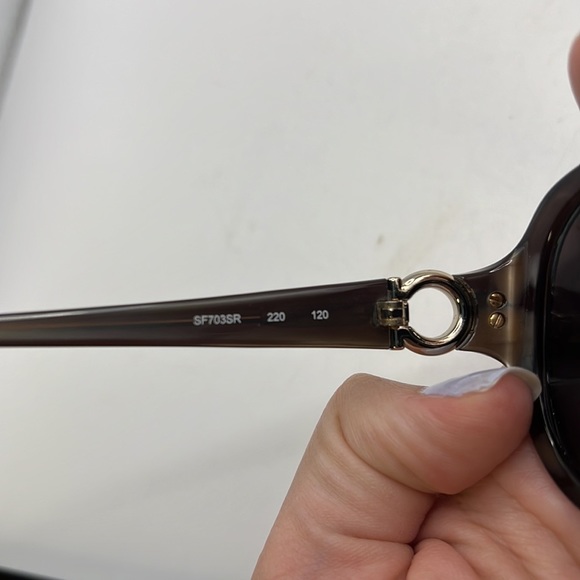 Salvatore Ferragamo Sunglasses Brown Crystal 220 120 Prescription main image 6